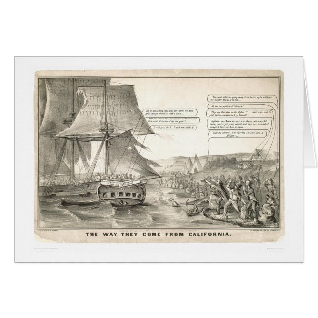 Die Weise kommen sie zu Kalifornien (0476A) (Vorderseite (Horizontal))