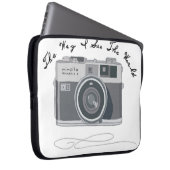 Die Weise sehe ich die Welt Laptopschutzhülle (Vorne Rechts)