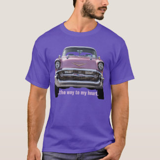 "… die Weise zu meinem Herz" '57 Chevy Bel Air T - T-Shirt