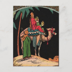 Die Weisen Männer Weihnachts-Postkarte Postkarte