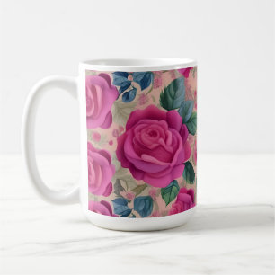 Die Weisheit der Rose - weich und ruhig Kaffeetasse