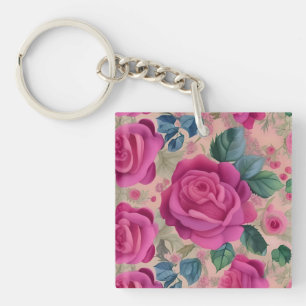 Die Weisheit der Rose - weich und ruhig Schlüsselanhänger
