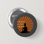 Die Weisheit des Buddha - Ein MisterP-Button Button (Vorne & Hinten)