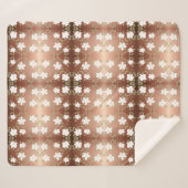 Die weiße Blanke Sherpadecke (Vorderseite (Horizontal))