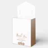 Die weiße Blütendusche aus Girl Gold Geschenkschachtel (Geöffnet)