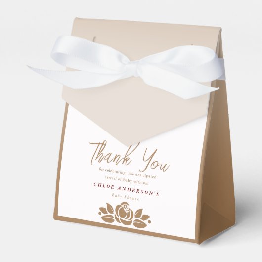 Die weiße Blütendusche aus Girl Gold Geschenkschachtel (Vorderseite)