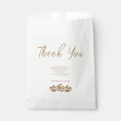 Die weiße Blütendusche aus Girl Gold Geschenktütchen (Vorderseite)