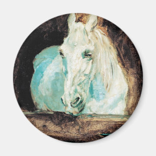 Die Weiße Gazelle Henri de Toulouse-Lautrec Magnet