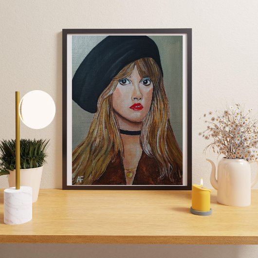 Die weiße Hexenmalerei von Alfred Fox Leinwanddruck