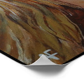 Die weiße Hexenmalerei von Alfred Fox Poster (Ecke)