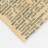 Die weiße Kaninchen-Alice im Wunderland wirbelt di Fleecedecke (Ecke)