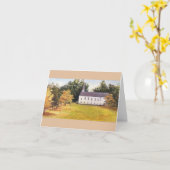 Die weiße Kapelle Karte (Gelbe Blume)