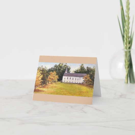 Die weiße Kapelle Karte (Vorderseite)