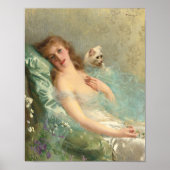 Die weiße Katze (1891) Poster (Vorne)