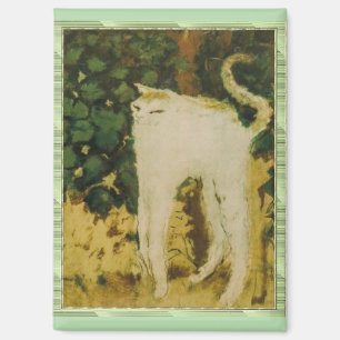 Die weiße Katze, Bonnard, Magnet