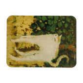 Die weiße Katze von Bonnard Magnet (Horizontal)