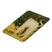 Die weiße Katze von Bonnard Magnet (Linke Seite)