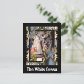 Die weiße Königin Postkarte (Stehend Vorderseite)
