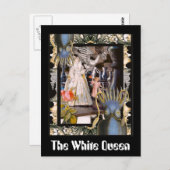 Die weiße Königin Postkarte (Vorne/Hinten)