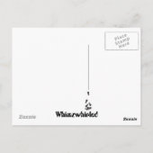 Die weiße Königin Postkarte (Rückseite)