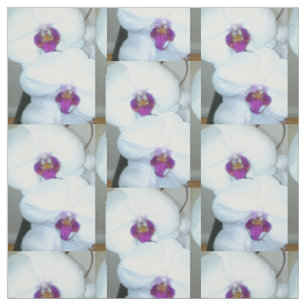 DIE WEISSE ORCHIGE GESTALTUNG STOFF