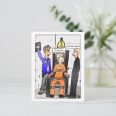 Die weiße Postkarte gefunden (Stehend Vorderseite)