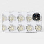 Die weiße Rose der Liebe_ Case-Mate iPhone Hülle (Rückseite (Horizontal))