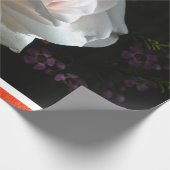 Die weiße Rose Geschenkpapier (Ecke)