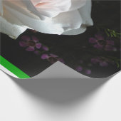 Die weiße Rose Geschenkpapier (Ecke)