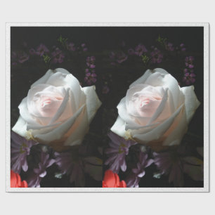 Die weiße Rose Geschenkpapier