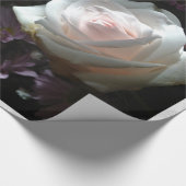 Die weiße Rose Geschenkpapier (Ecke)