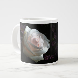 Die weiße Rose Jumbo-Tasse