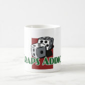 Die weiße Tasse des Mist-Süchtigen (Mittel)