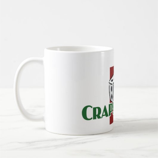 Die weiße Tasse des Mist-Süchtigen (Links)