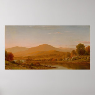 Die weißen Berge - Charles W. Knapp Poster