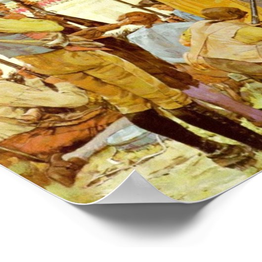 "...Die Weißen ihrer Augen!" Bunker Hill Poster (Ecke)