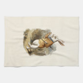 Die weißen Kaninchen-Geschirrtücher Geschirrtuch (Horizontal)