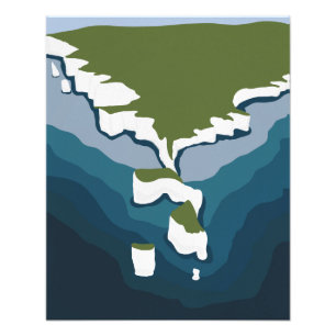 Die weißen Klippen von Dover, England Fotodruck