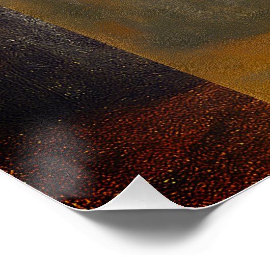 Die weißen Orchideen in der Erholung Poster (Ecke)