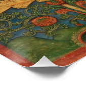 Die weißen Tara und die grünen Tara Poster (Ecke)