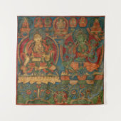 Die weißen Tara und die grünen Tara Wandteppich (Vorderseite)