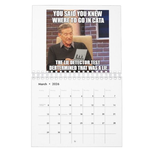 Die weißen Wölfe Kalender (Mär 2026)