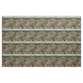 Die weißen Ziegen des irischen Berges Stoff (Fat Quarter (45,7 x 55,9 cm))