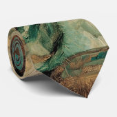 Die weißes Pferdegazelle - Henri Toulouse-Lautrec Krawatte (Gerollt)