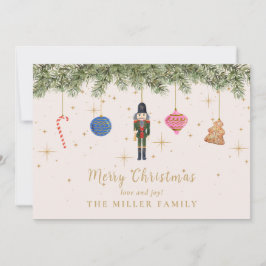 Die weitläufige, flache Weihnachtskarte Feiertagskarte