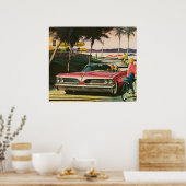 Die weiträumige Katalina Poster (Küche)