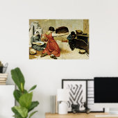 Die Weizensichter, feine Kunst, Poster (Heimbüro)