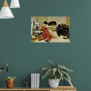 Die Weizensichter, feine Kunst, Poster