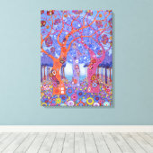 Die "Welcome Hills 2013" Leinwanddruck (Insitu (Holzboden))