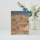 Die Welle, Arizona Postkarte (Stehend Vorderseite)